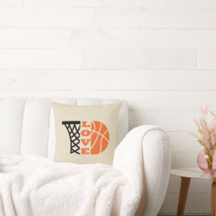 Liefde voor basketbal spelen kussen