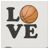 Liefde voor Basketbal Stof (Close Up)