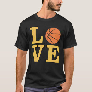 Liefde voor Basketbal T-shirt