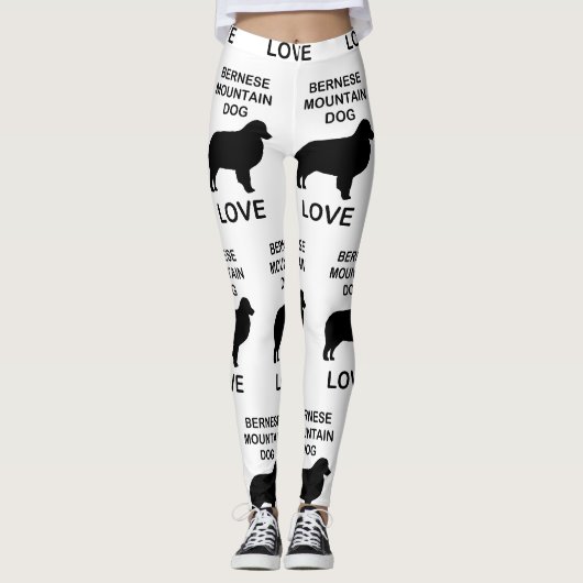 liefde voor Berner sennenhond Leggings (Voorkant)