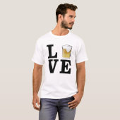 Liefde voor Bier T-shirt (Voorkant volledig)