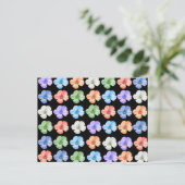 LIEFDE VOOR BLOEMEN BRIEFKAART (Staand voorkant)