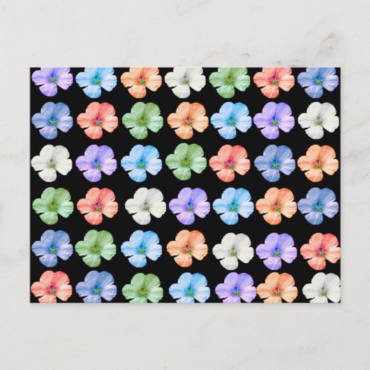 LIEFDE VOOR BLOEMEN BRIEFKAART (Voorkant)
