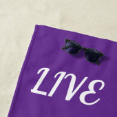 Liefde voor bloemen strandlaken (In situ)