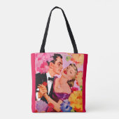 liefde voor bloemen tote bag (Achterkant)