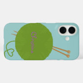 Liefde voor Breien Case-Mate iPhone Case (Achterkant (horizontaal))