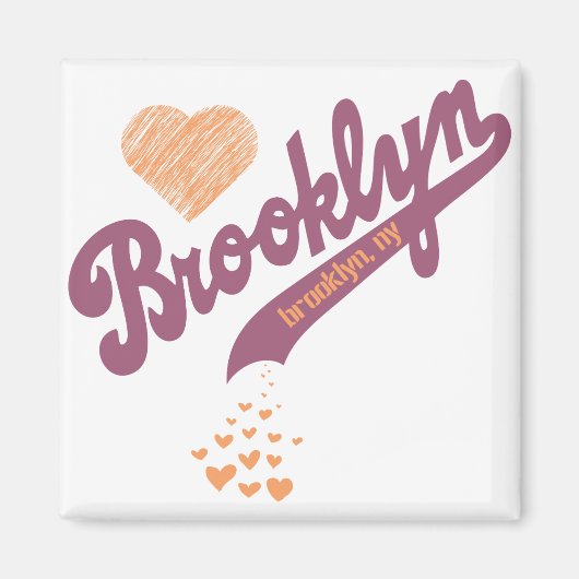 Liefde voor Brooklyn Magnet (Voorkant)
