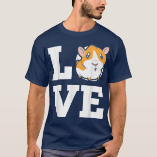 Liefde voor cavia voor cavia eigenaren t-shirt