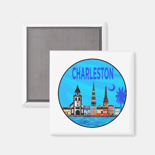 Liefde voor Charleston Magneet (Voorkant / Achterkant)