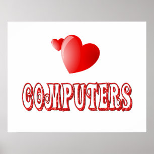 Liefde voor computers poster