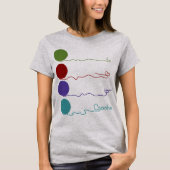 Liefde voor Crochet Design T-shirt (Voorkant)