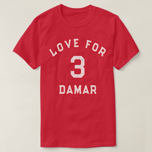 Liefde voor Damar T-shirt (Design voorkant)