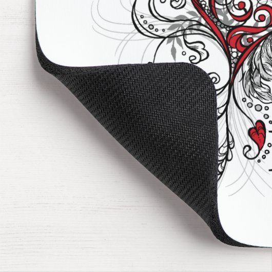 Liefde voor Dance Mousepad Muismat (Hoek)