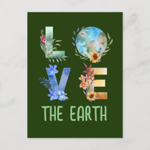 LIEFDE VOOR DE AARDE BRIEFKAART