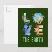 LIEFDE VOOR DE AARDE BRIEFKAART (Voorkant / Achterkant)
