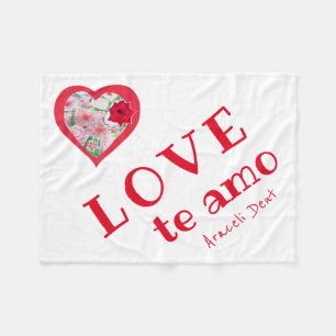 LIEFDE voor de amo Fleece Deken