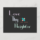 Liefde voor de buurman Profiteer van de persoonlij Briefkaart (Voorkant)