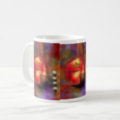 Liefde voor de Eerste Bite-Triple Afbeelding Cup Koffiemok (Voorkant links)