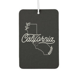 Liefde Voor De Gouden Staat Californië Zwart & Wit Luchtverfrisser
