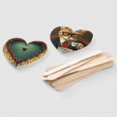 Liefde voor de kat handwaaier (Niet-gemonteerd)