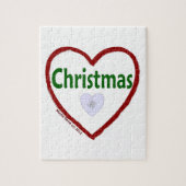Liefde voor de kerstpuzzel legpuzzel (Verticaal)