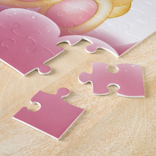 liefde voor de maan en terug legpuzzel (Zijkant)