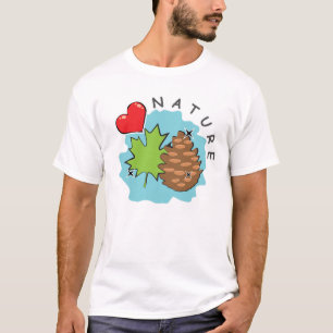 Liefde voor de natuur t-shirt