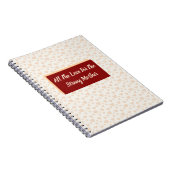 Liefde voor de sterke moeder notitieboek (Rechterzijde)