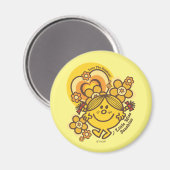 Liefde voor de zon | Bloemen en kleur Magneet (Voorkant / Achterkant)