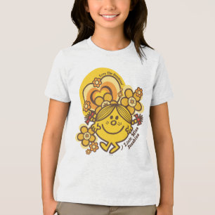 Liefde voor de zon   Bloemen en kleur Tri-Blend Shirt