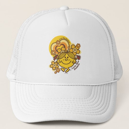 Liefde voor de zon | Bloemen en kleur Trucker Pet (Voorkant)