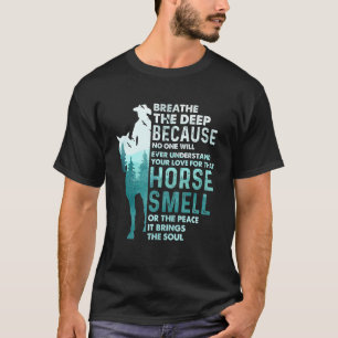 Liefde Voor Die Paardengeur Equestrian Paardrijde T-shirt