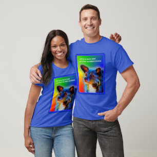 Liefde voor dieren Citaat Inspirerend T-shirt