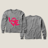 Liefde voor digitale kunst (Voorkant /achterkant)