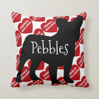 Liefde voor een Franse Bulldog Kussen