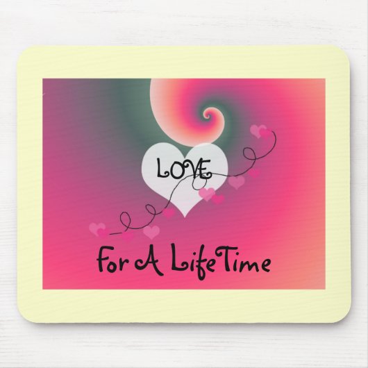 Liefde voor een leven muismat (Voorkant)