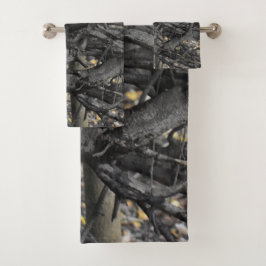 Liefde voor een omgevallen boom bad handdoek