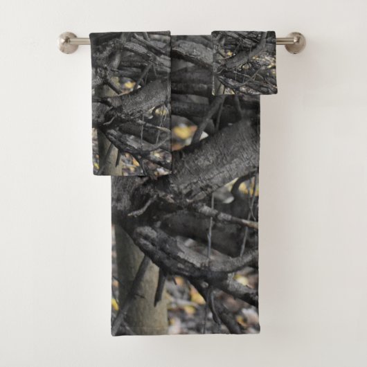 Liefde voor een omgevallen boom bad handdoek (Insitu)