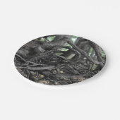 Liefde voor een omgevallen boom papieren bordje (Gekanteld)