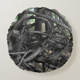 Liefde voor een omgevallen boom rond kussen