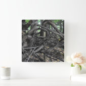 Liefde voor een omgevallen boom vierkante klok (Huis)