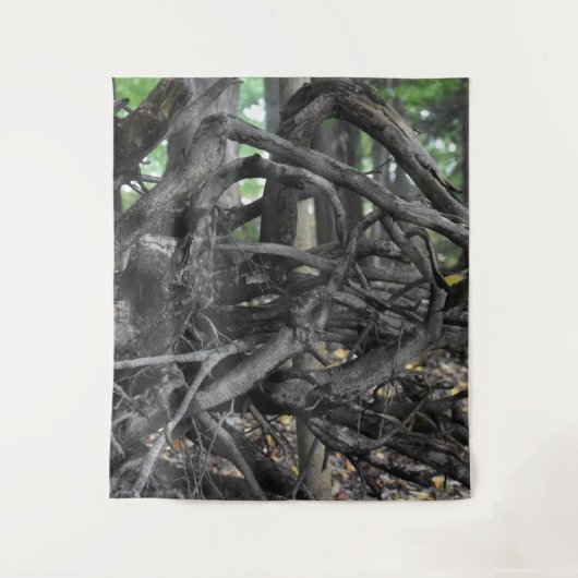 Liefde voor een omgevallen boom wandkleed (Voorkant)