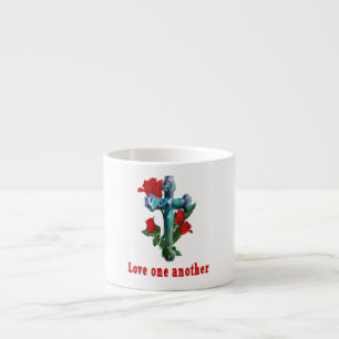 Liefde voor elkaar espresso kop
