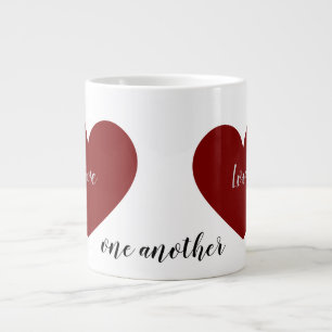liefde voor elkaar grote koffiekop