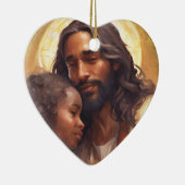 Liefde voor elkaar keramisch ornament (Rechts)