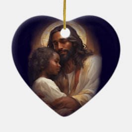 Liefde voor elkaar keramisch ornament