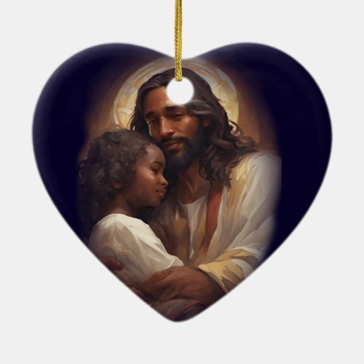 Liefde voor elkaar keramisch ornament (Achterkant)