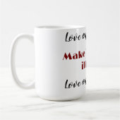 Liefde voor elkaar  koffiemok (Links)