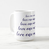 Liefde voor elkaar koffiemok (Voorkant links)