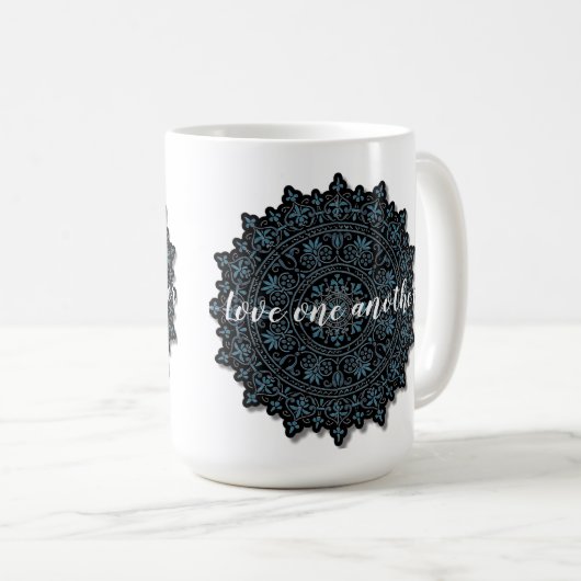 Liefde voor elkaar  koffiemok (Voorkant rechts)